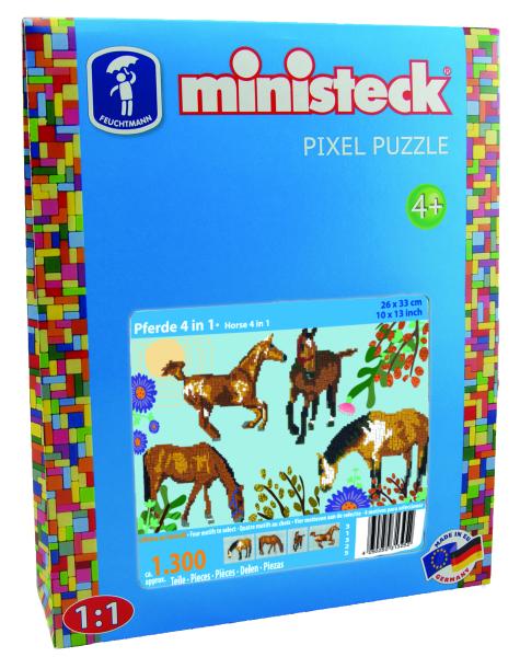 ministeck das ORIGINAL - Pferde 4in1